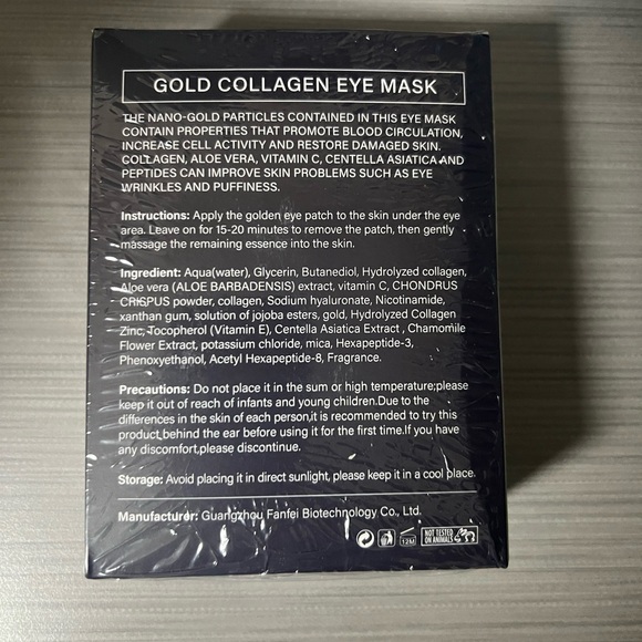 GOLD COLLAGEN UNDER EYE MASK - Picture 2 of 5